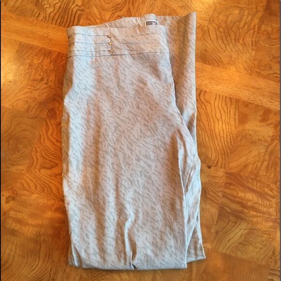 TAUPE SUBTLE Animal Print Pants - Picture 1 of 8